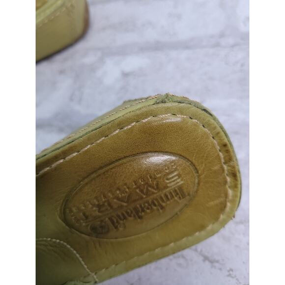 Timberland Smart Comfort System Green Leather Slip On Sandals US 9 M - Picture 11 of 11